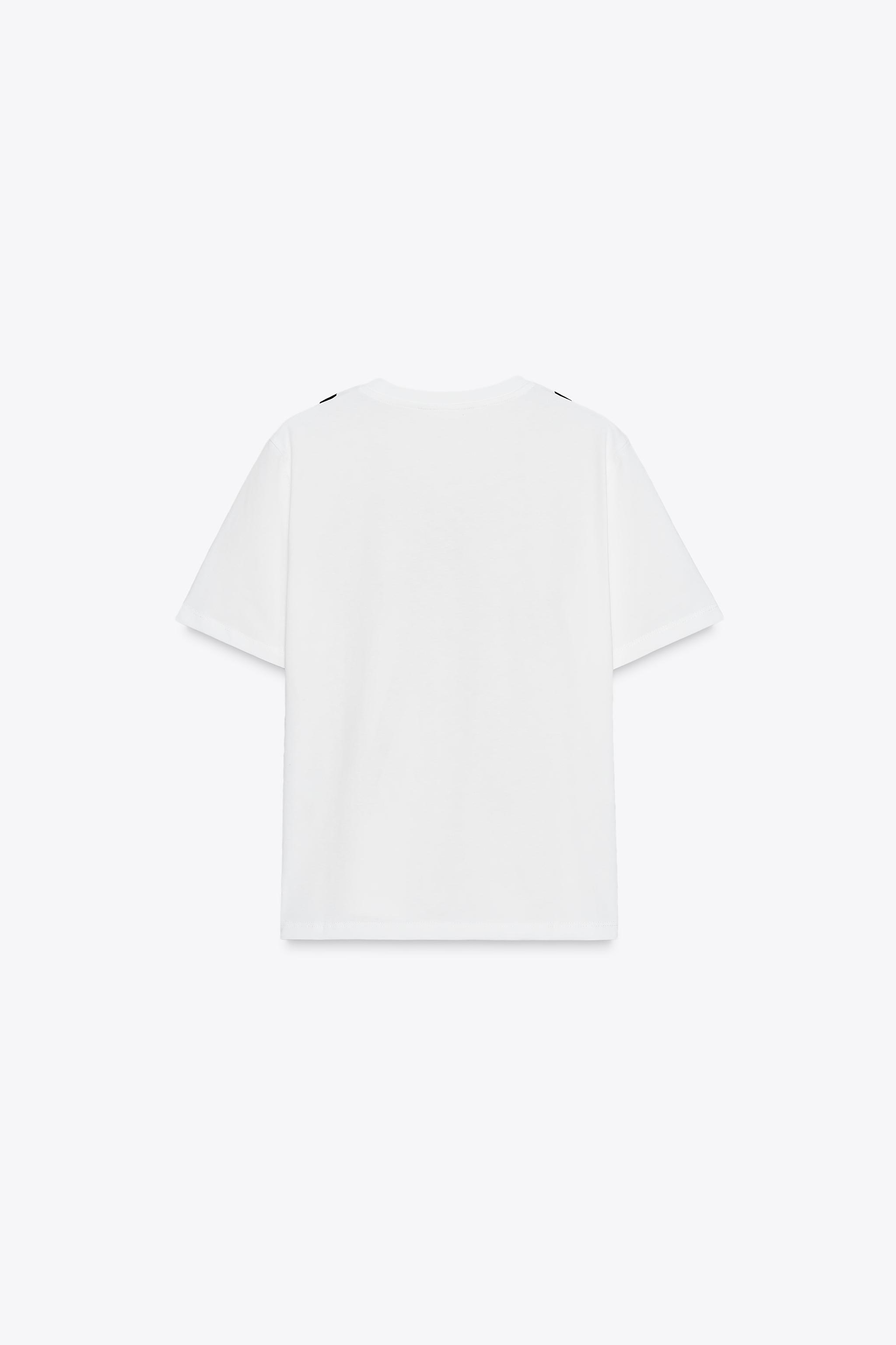 CONTRAST BOW T-SHIRT